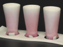 Thrown porcelain shot 'glass' set.