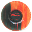 Volcano plate. 32cm.