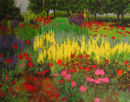Secret Garden triptych (SOLD)