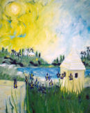 Irises. Sold