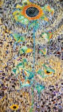 Sunflowers Like Klimt