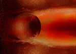 The red moon