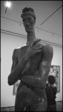In the style of Giacometti
