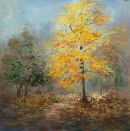 Gold After Rain
Acrylic  12" X 12" Framed