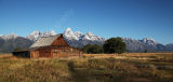 Tetons and Barn from Mormon Row 