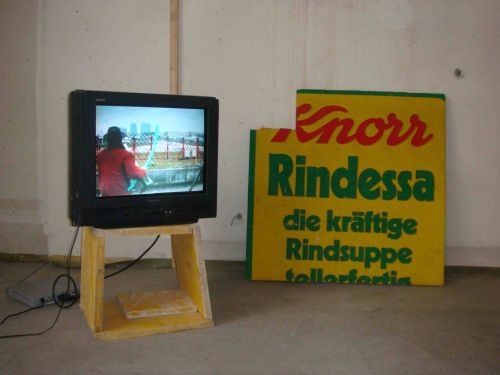 installation view, Breathless, Vienna, 2009
