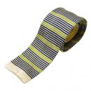 Knitted polyester ties