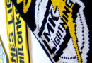 Jacquard "fan" scarves