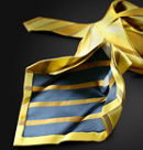 7-Fold, hand-made Jacquard woven Silk ties