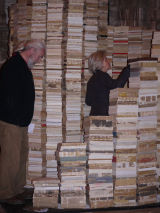 Exploring "Excavating Babel" in Gloucester Cathedral.