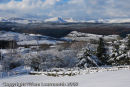 Snowdonia mountains from the south