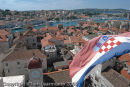 Trogir: the town from the tower of St Lawrence's Cathedral