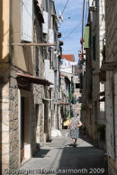 Trogir: typical street