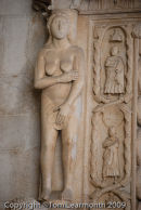 Eve, west portal of St Lawrence Cathedral, Trogir