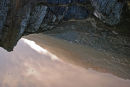 Ice reflection, Moel Siabod, North Wales