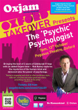 Oxjam presents The 'Psychic' Psychologist