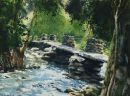 Footbridge in Snowdonia